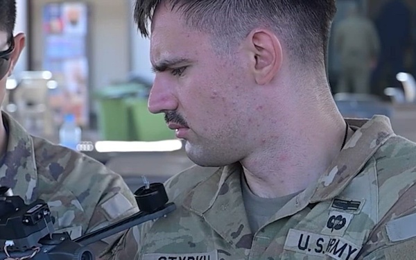 B-roll: US service members participate in drone academics during African Lion 26