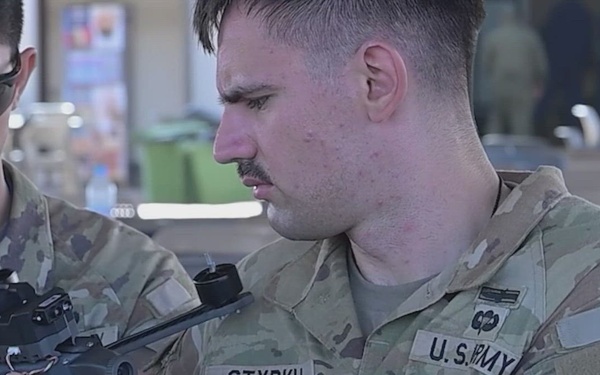 B-roll: US service members participate in drone academics during African Lion 26