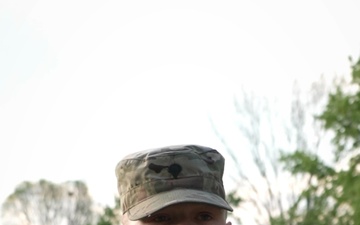 A Mississippi National Guard Soldier helps with a medical emergency in Washington, D.C.