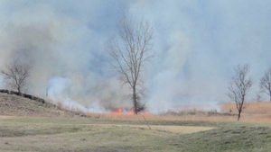 2026 prescribed burn operations at Fort McCoy