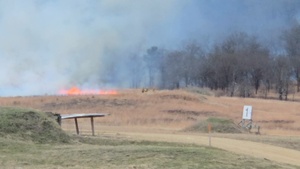 2026 prescribed burn operations at Fort McCoy