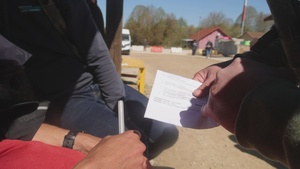 Combined Resolve Role Players Engage Alpha Co 418th Civil Affairs BN