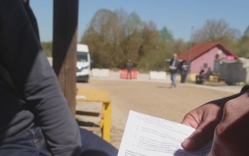 Combined Resolve Role Players Engage Alpha Co 418th Civil Affairs-B Roll