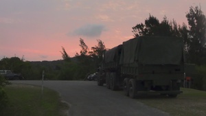 U.S. Marines with Truck Company conduct live fire range B-Roll