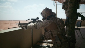 Italian Special Forces conduct live-fire training during Flintlock 2026