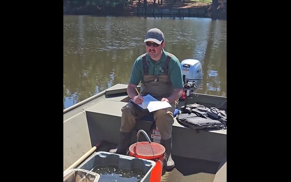 Watershed management biologist discusses 2026 fish surveys at Fort McCoy