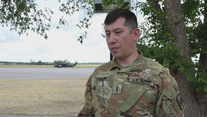 Georgia National Guard Wildfire Suppression Operations - U.S. Army Chief Warrant Officer 3 Sean Brigham (A-Roll Package)