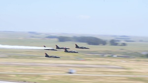 Travis conducts Wings Over Solano air show and open house