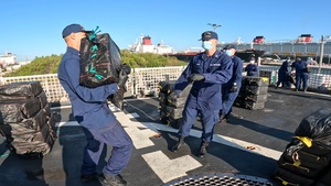 Coast Guard offloads over $53M in illicit drugs from the Eastern Pacific & Caribbean Sea