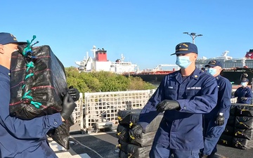 Coast Guard offloads over $53M in illicit drugs from the Eastern Pacific &amp; Caribbean Sea
