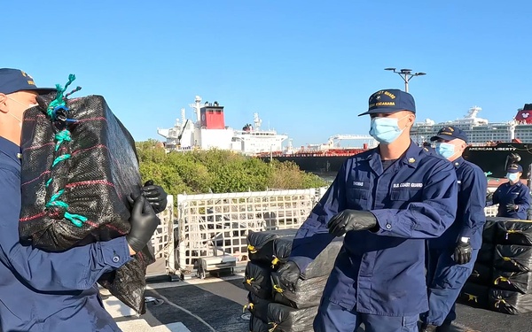 Coast Guard offloads over $53M in illicit drugs from the Eastern Pacific &amp; Caribbean Sea