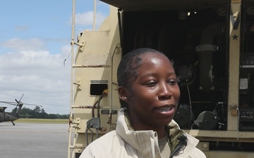 Georgia National Guard Wildfire Suppression Operations - U.S. Army Spc. Geniah McGirt (A-Roll Package)