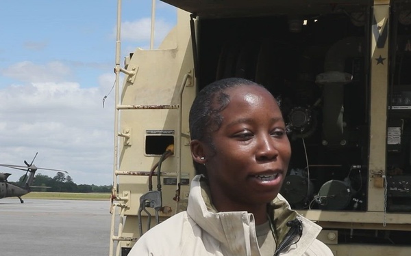 Georgia National Guard Wildfire Suppression Operations - U.S. Army Spc. Geniah McGirt (A-Roll Package)