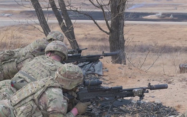 11th Airborne Division Combined Arms Live-fire FTX