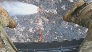 Georgia Army National Guard - Wildfire Suppression Operations (POV B-Roll)