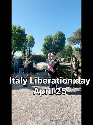 Italy's Liberation Day ceremony 2026