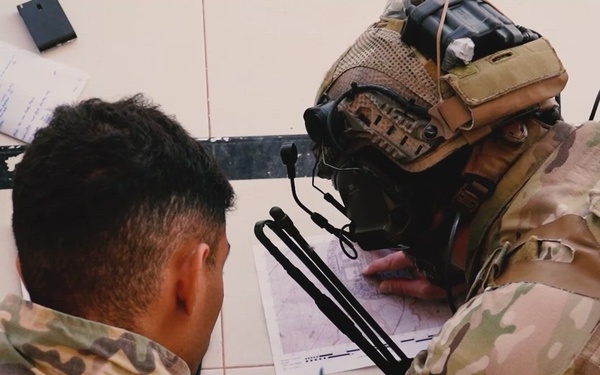 B-roll: US, Hungarian, Canadian JTACs train alongside Moroccan special operations forces during African Lion 26