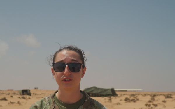 Interview: US Army 1st Lt. Rachel Blumenthal sharpens IED detection, threat mitigation skills during African Lion 26