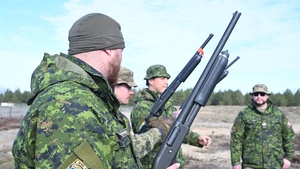 NATO troops take part in counter-drone training in Latvia