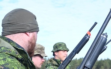NATO troops take part in counter-drone training in Latvia