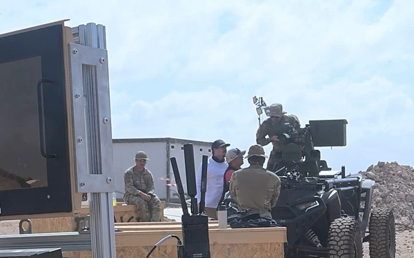 B-roll: US Soldiers conduct autonomous tactical vehicle training, advancing unmanned innovation during African Lion 26