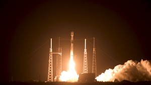 GPS III-8 Mission Launches from Cape Canaveral Space Force Station