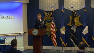 Promotion Ceremony In honor Of Maj Gen Erica Austin, Air Force JAG