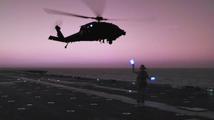 U.S. Marines Board M/V Blue Star III