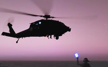 U.S. Marines Board M/V Blue Star III