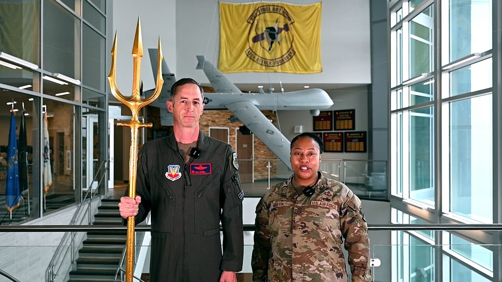 DVIDS - Video - Col. Brad Howell & CMSgt Jonna Martin - Mariners