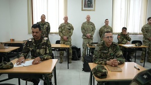 B-roll: US service members participate in multinational academics during African Lion 26