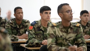 B-roll: US service members participate in multinational academics during African Lion 26
