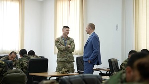 B-roll: US service members participate in multinational academics during African Lion 26