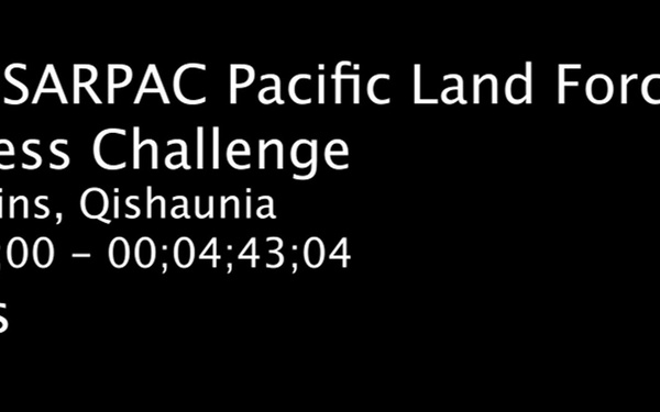 Pacific Land Forces Team Readiness Challenge - Layouts