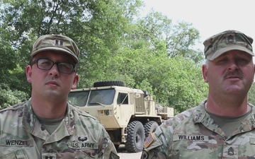 Georgia National Guard Wildfire Suppression Operations - U.S. Army Capt. Brighton Wenzel and Sgt. 1st Class Michael Williams (A-Roll Package)