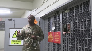 U.S. Marine Corps Combat Marksmanship Coaches Provide Pistol Familiarization Training to U.S. Space Force
