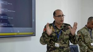 B-roll: US service members participate in multinational academics during African Lion 26