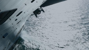 USS Nimitz Transits the Strait of Magellan