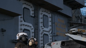 Nimitz Sailors Conduct Flight Operations