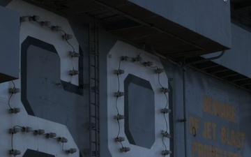Nimitz Sailors Conduct Flight Operations
