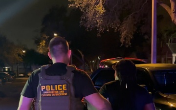 ICE Miami Targeted Enforcement Operations - Lake Worth, Florida