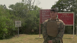 U.S. Marine Corps Cpl. Erick Saldana interview