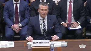 Hegseth, Caine Testify on DOW Budget Request, Part 2