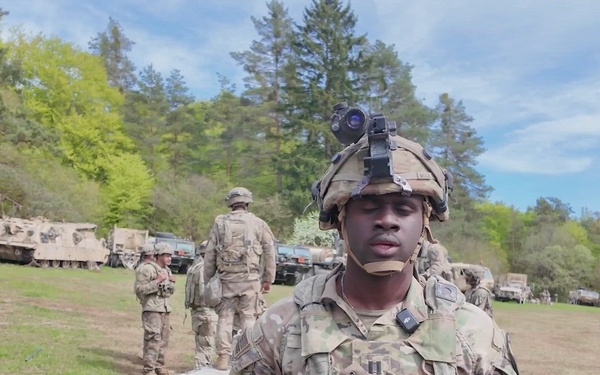 2-82 FA Forward Support Battery Trains at JMRC