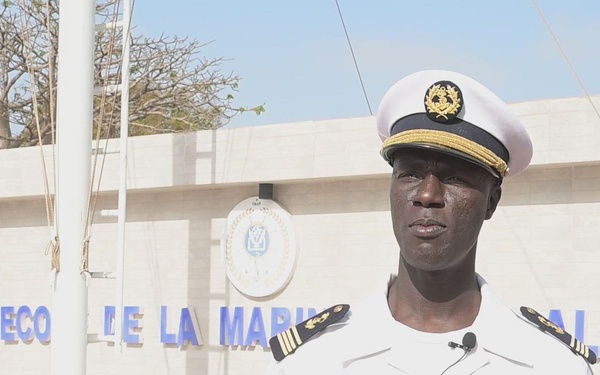 Lt. Cdr. Bassene of Senegalese Navy on importance of OE26 facility improvements