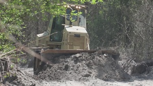 Georgia Army National Guard - South Georgia Wildfire Suppression Efforts (B-Roll Package)