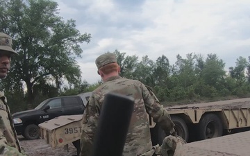 Georgia Army National Guard - Wildfire Suppression Operations (POV B-Roll)