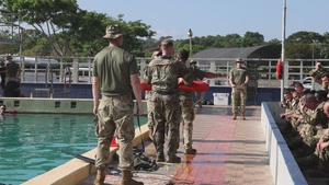 Jungle Students Begin Water Survival Training in Panama
