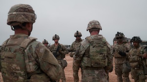 B-roll: 173rd Airborne Brigade forward support companies validate lethality during convoy live-fire exercise