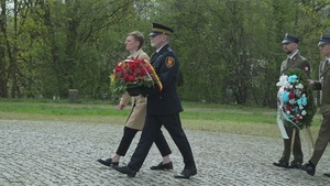 USAFE-AFAFRICA Band Tour: 9/11 Wreath Laying Ceremony - B-Roll